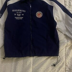 High Spirited Navy and White Jacket